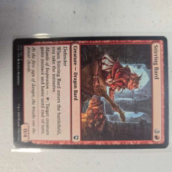 Stirring Bard - Commander Legends: Battle for Baldur's Gate #195/361