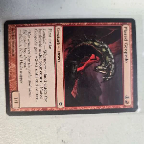 Plated Geopede - Zendikar #141