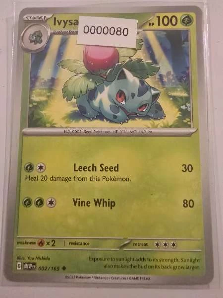 Ivysaur - Scarlet & Violet 151 #002/165