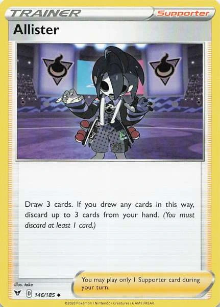 Allister - Vivid Voltage #146/185