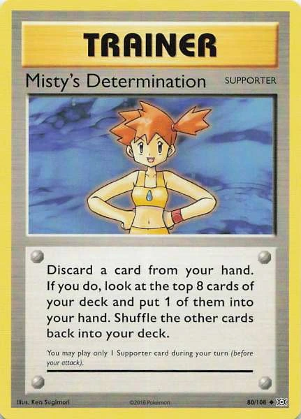 Misty's Determination - Evolutions #80/108