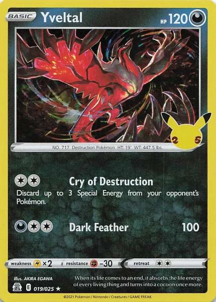 Yveltal - Celebrations #019/025