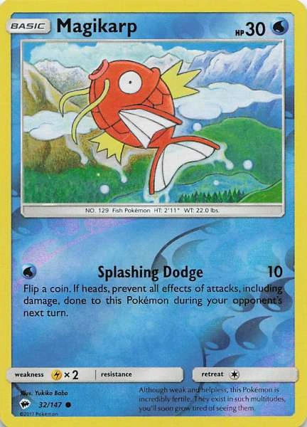 Magikarp - Burning Shadows #32/147
