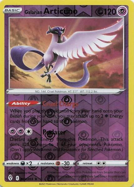 Galarian Articuno - Evolving Skies #063/203