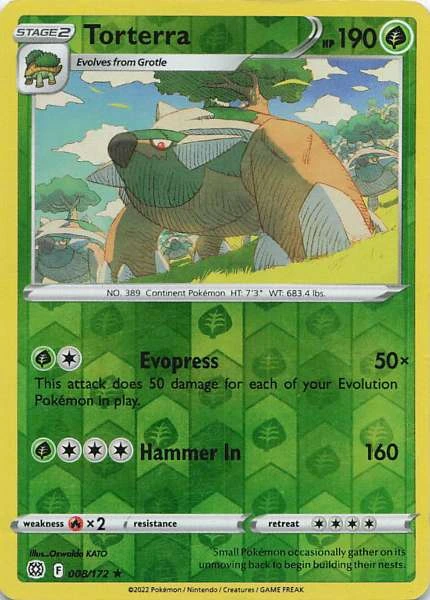 Torterra - Brilliant Stars #008/172