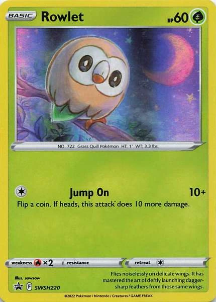 Rowlet - Sword and Shield Promos #SWSH220