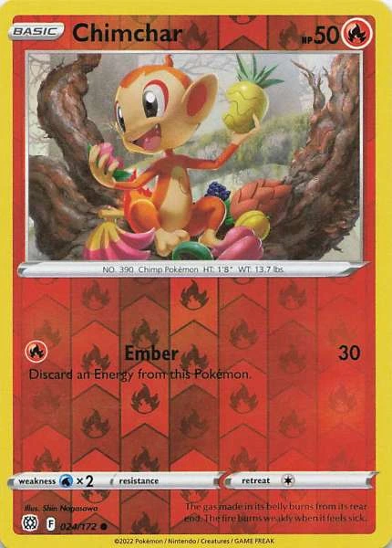 Chimchar - Brilliant Stars #024/172