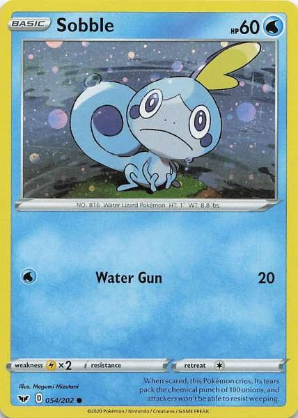 Sobble - Sword & Shield Base Set #054/202