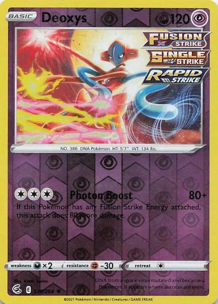 Deoxys - Fusion Strike #120/264