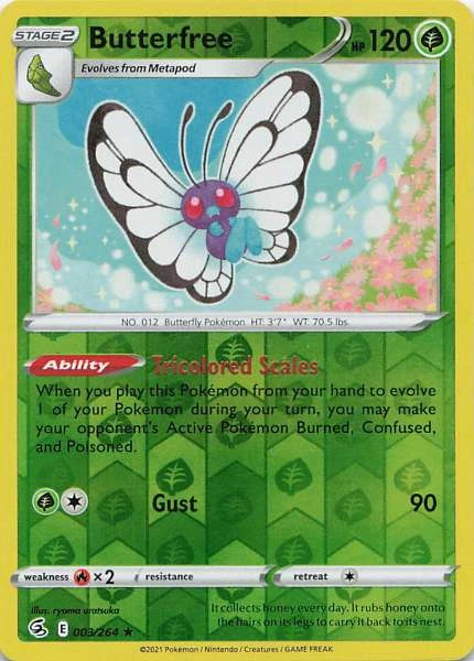 Butterfree - Fusion Strike #003/264