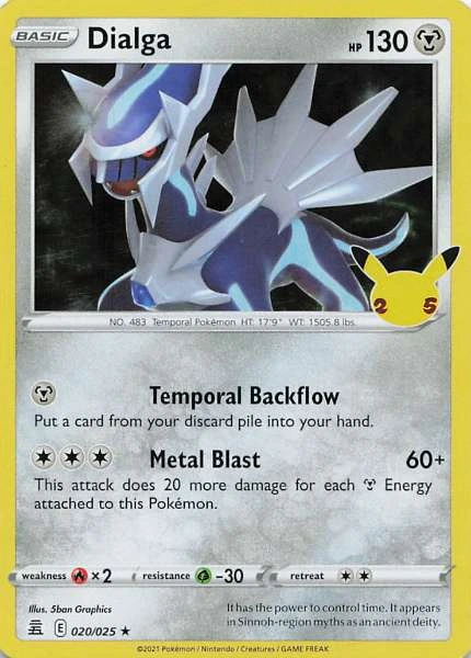 Dialga - Celebrations #020/025