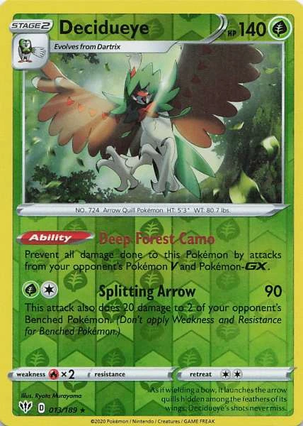 Decidueye - Darkness Ablaze #013/189