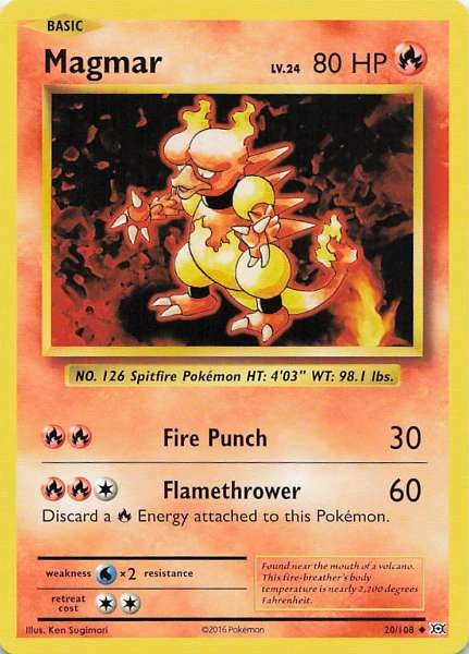 Magmar - Evolutions #20/108