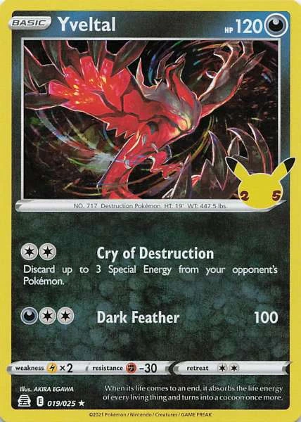 Yveltal - Celebrations #019/025