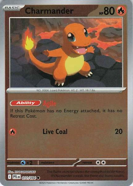 Charmander - Phantasmal Flames #011/094