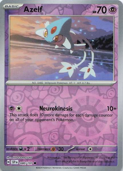 Azelf - Surging Sparks #080/191