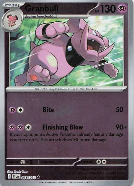 Granbull - Phantasmal Flames #038/094