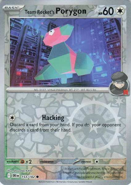 Team Rocket's Porygon - Destined Rivals #153/182