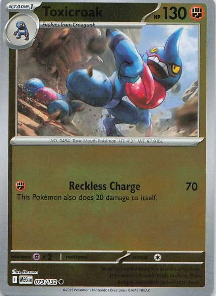 Toxicroak - Mega Evolution #079/132