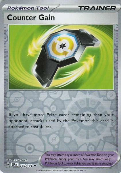 Counter Gain - Surging Sparks #169/191