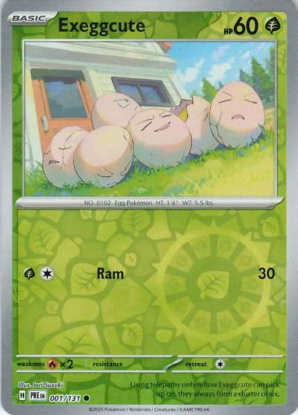 Exeggcute - Prismatic Evolutions #001/131