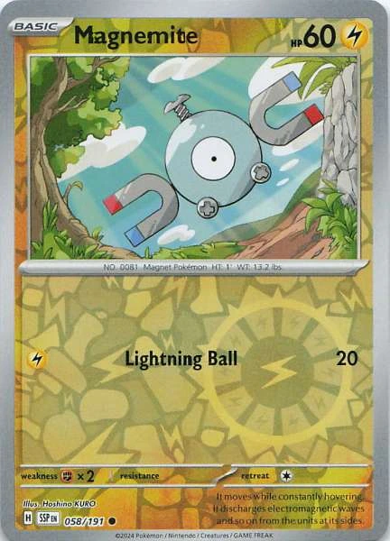 Magnemite - Surging Sparks #058/191