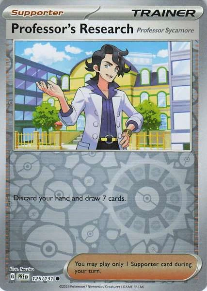 Professor's Research - Prismatic Evolutions #125/131