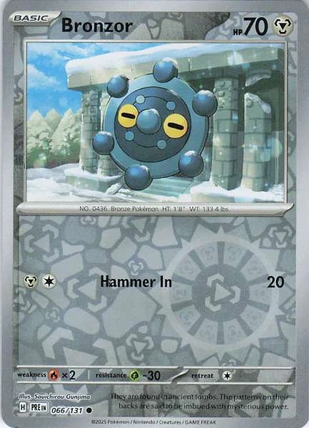 Bronzor - Prismatic Evolutions #066/131