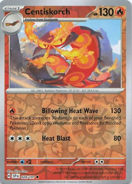 Centiskorch - Surging Sparks #028/191