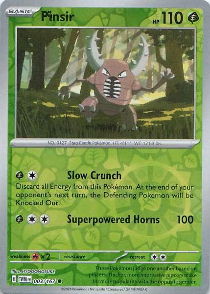 Pinsir - Twilight Masquerade #003/167