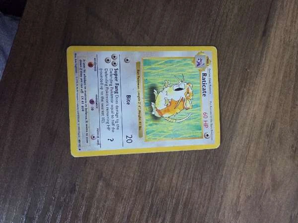 Raticate - Base Set #40/102
