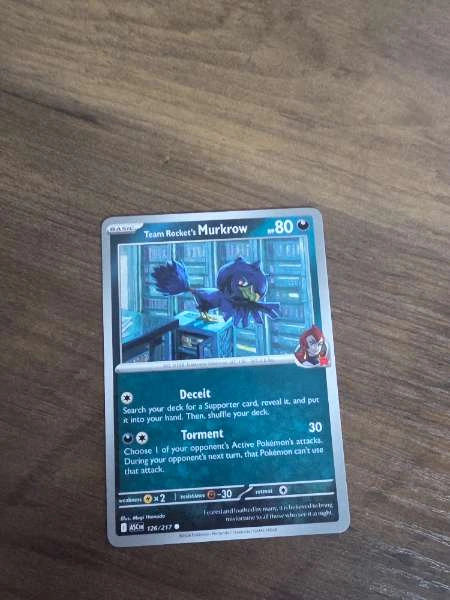 Team Rocket's Murkrow - Ascended Heroes #126/217