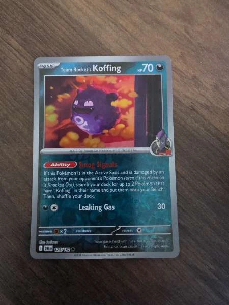 Team Rocket's Koffing - Destined Rivals #125/182