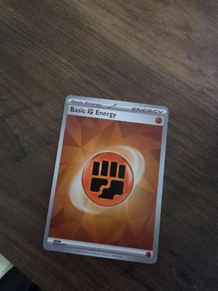 Basic Fighting Energy - Scarlet & Violet Energies #014