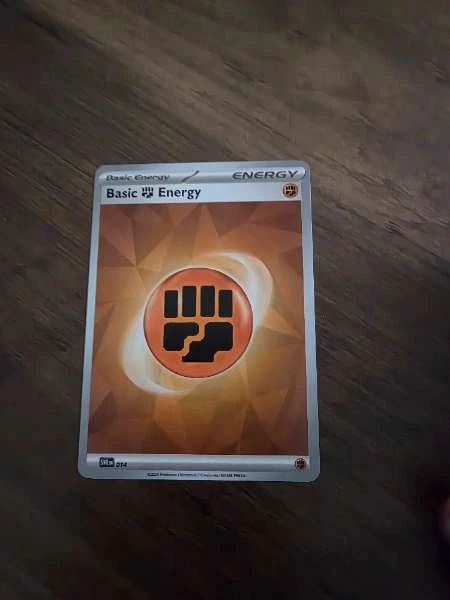 Basic Fighting Energy - Scarlet & Violet Energies #014