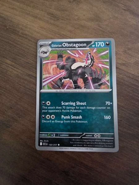 Galarian Obstagoon - Ascended Heroes #132/217