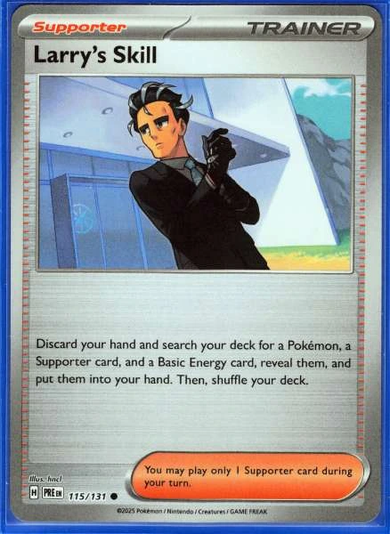 Larry's Skill - Poke Ball #115/131