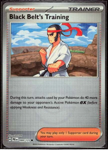 Black Belt's Training - Prismatic Evolutions #099/131