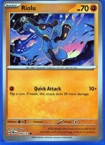 Riolu - Prismatic Evolutions #050/131