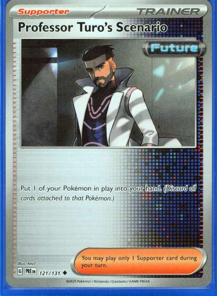 Professor Turo's Scenario - Prismatic Evolutions #121/131