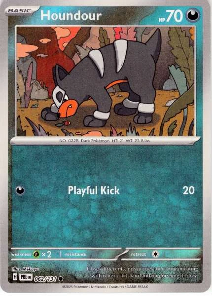 Houndour - Prismatic Evolutions #062/131