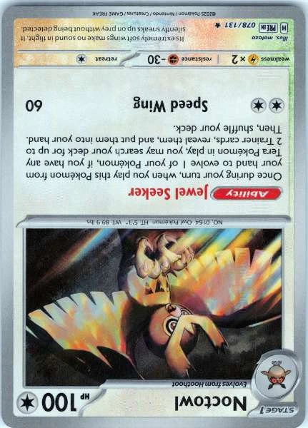 Noctowl - Prismatic Evolutions #078/131
