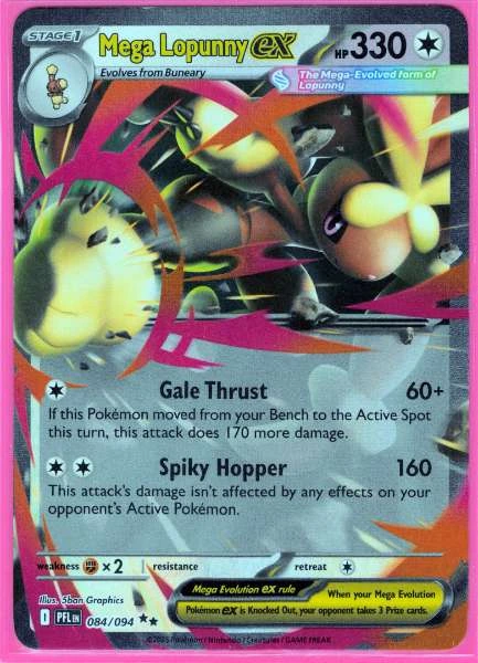 Mega Lopunny ex - Phantasmal Flames #084/094