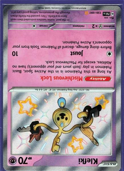 Klefki - Paldean Fates #159/091