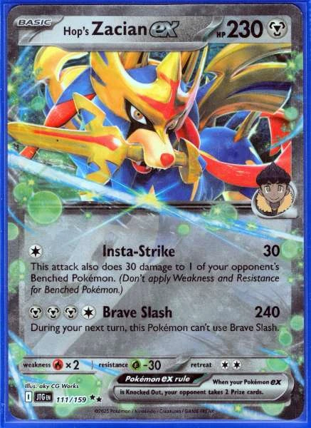 Hop's Zacian ex - Journey Together #111/159
