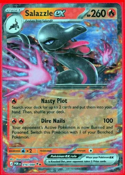 Salazzle ex - Perfect Order #016/088