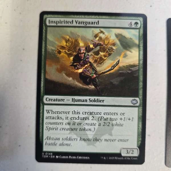 Inspirited Vanguard - Tarkir: Dragonstorm #0146