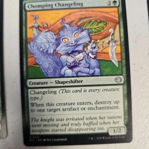Chomping Changeling - Lorwyn Eclipsed #0172