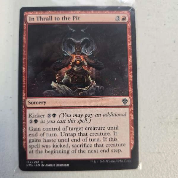 In Thrall to the Pit - Dominaria United #132/281