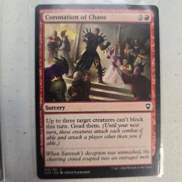 Coronation of Chaos - Commander Legends: Battle for Baldur's Gate #168/361